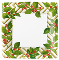 Holly and Fretwork - Salad Plate