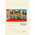 Vintage Lined Notebook Greetings from Wilkes-Barre, Pennsylvania - Paperback