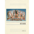 Vintage Lined Notebook Greetings from Savannah - Paperback