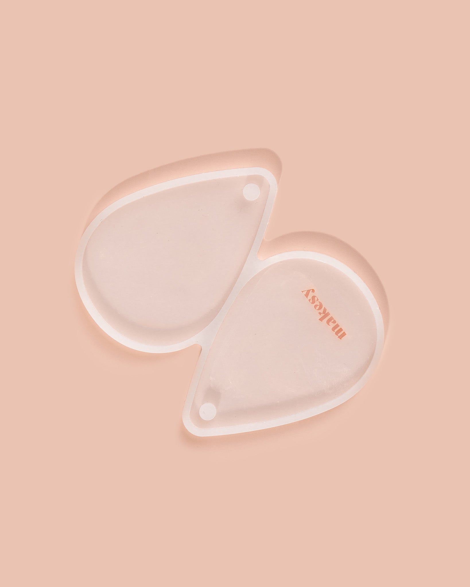 teardrop cavity silicone mold
