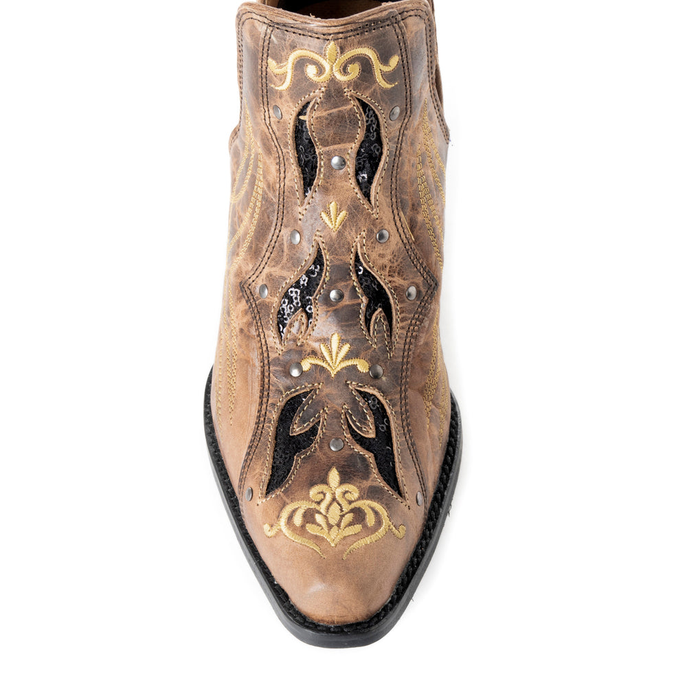 Tentor Western Leather Booties - PhishStones Products