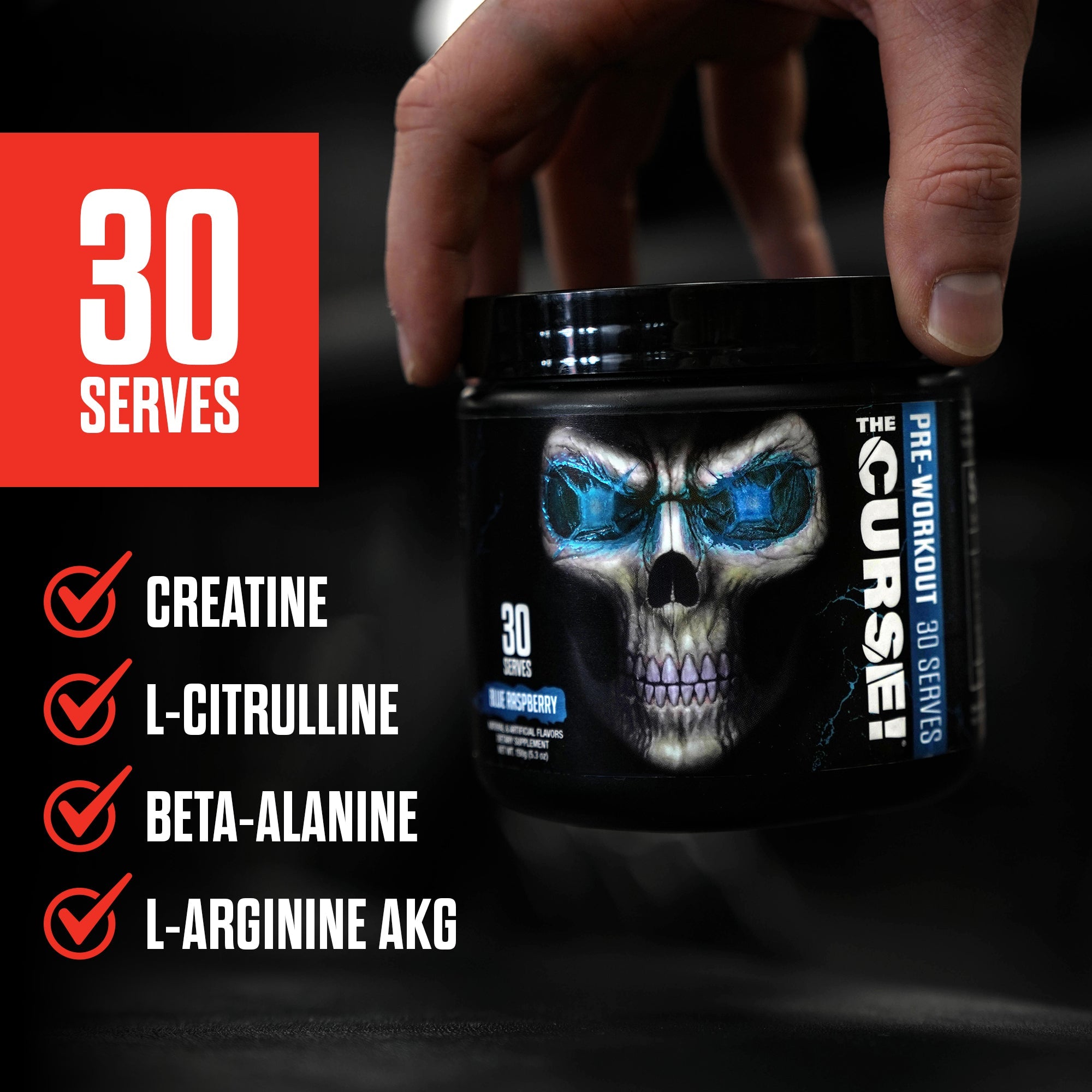 The Curse! Pre - Workout 30 Serve - PhishStones Products