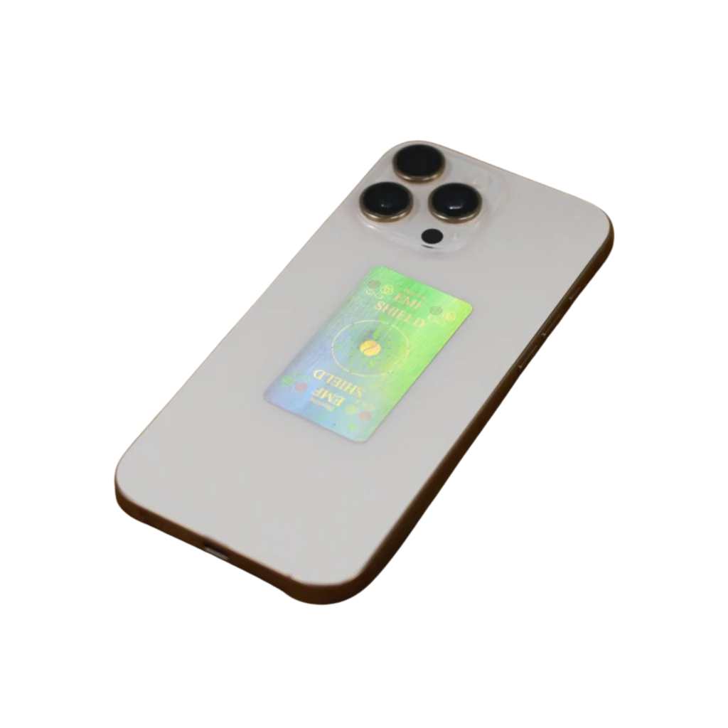 TheraProtect EMF Harmonizer - Gold - Cell Phone / Laptop / Tablet EMF Shield (2 Pack) - PhishStones Products