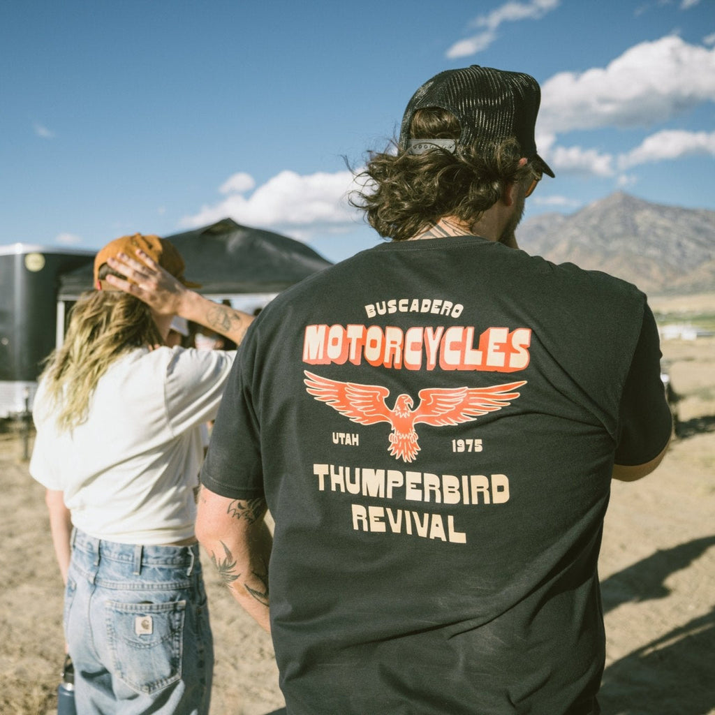 'Thumperbird Revival' Black Lightweight Soft Tee