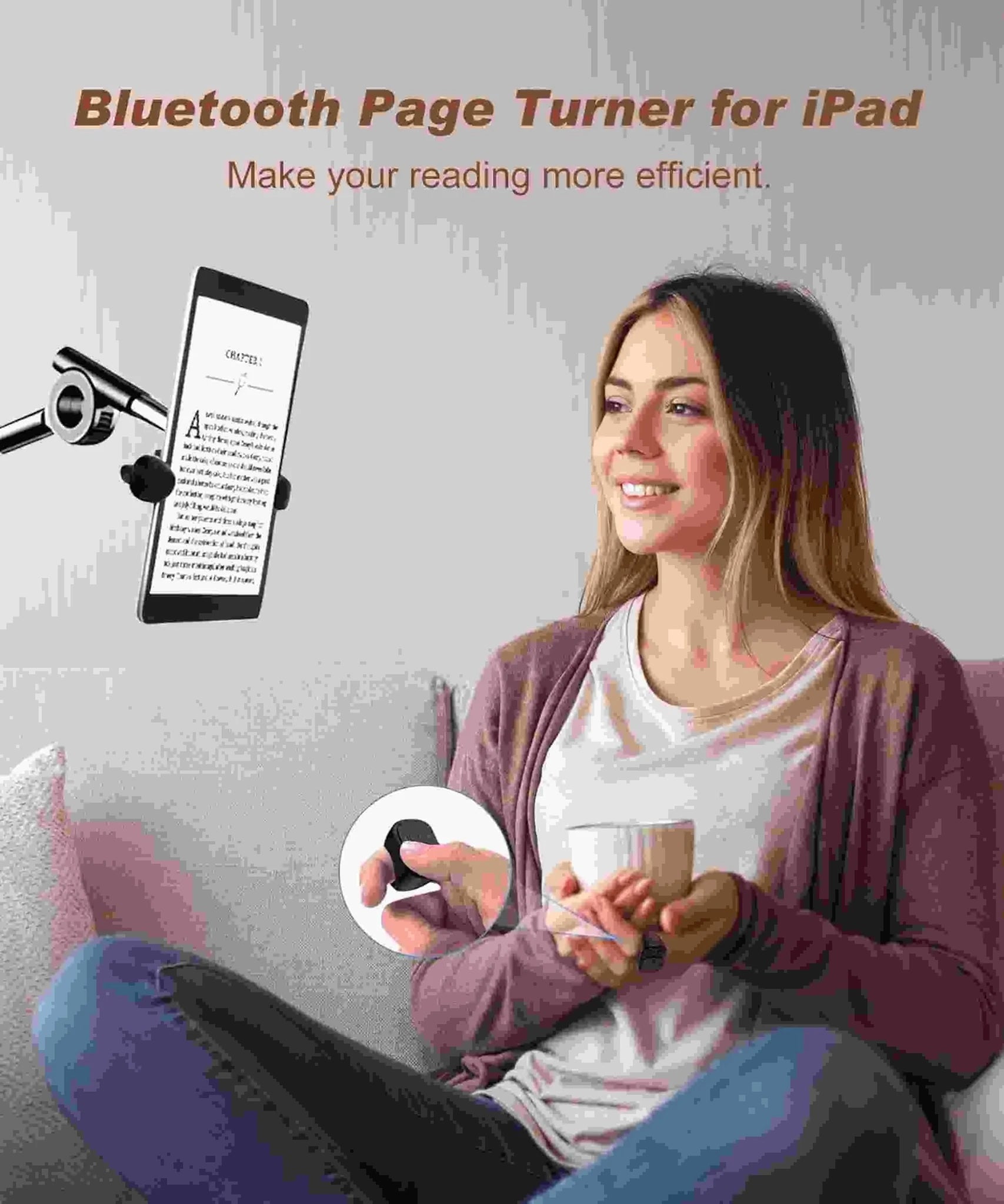 Tiktok Scrolling Ring Bluetooth Remote Control for iOS & Android – Wireless Camera Shutter and Media Control - PhishStones Products