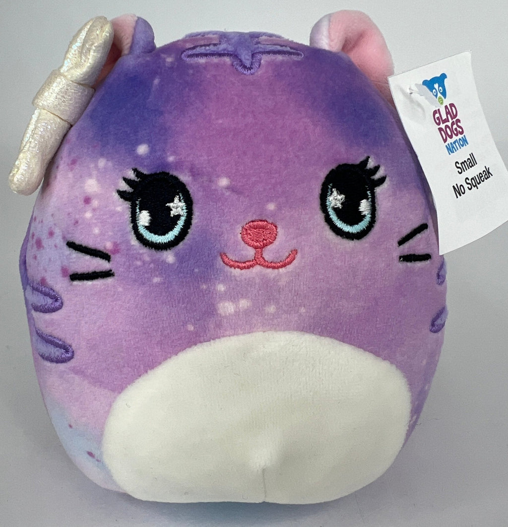 BOGO! Tiny Squishy Cuddlers Super Soft Plush Pet Toys: Squeak & NO Squeak