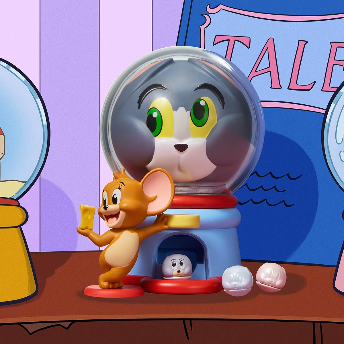 Tom and Jerry Funfair Series Figures by POP MART