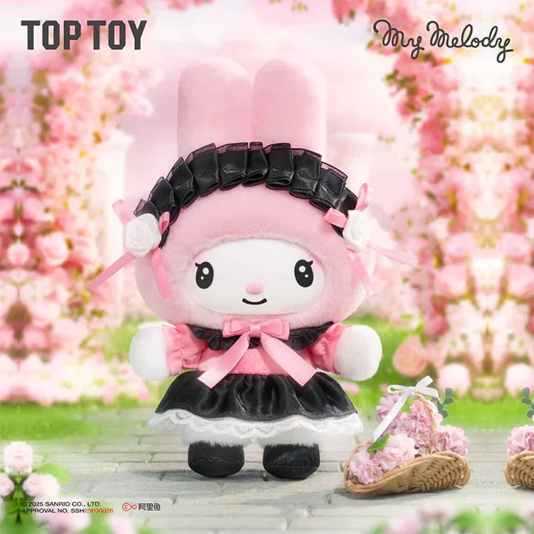 Top Toy Sanrio Characters Angel Garden Series Vinyl Plush Blind Box Keychain Figure