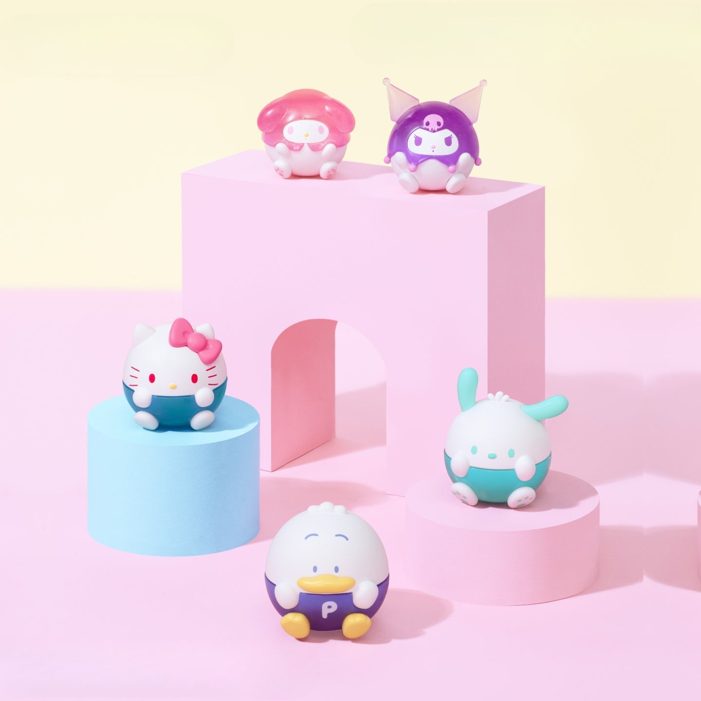TOP TOY Sanrio Characters Roundy Mini Figures Surprise Blind Bag