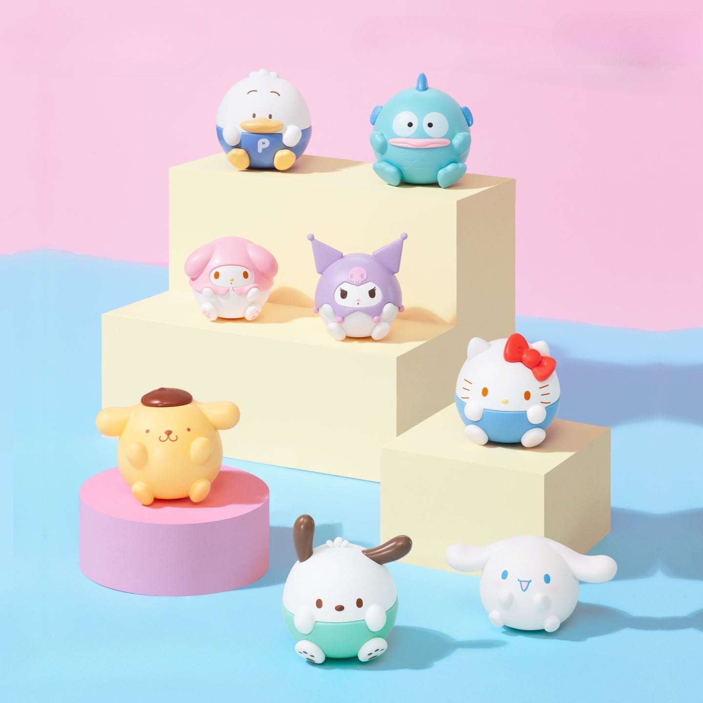 TOP TOY Sanrio Characters Roundy Mini Figures Surprise Blind Bag
