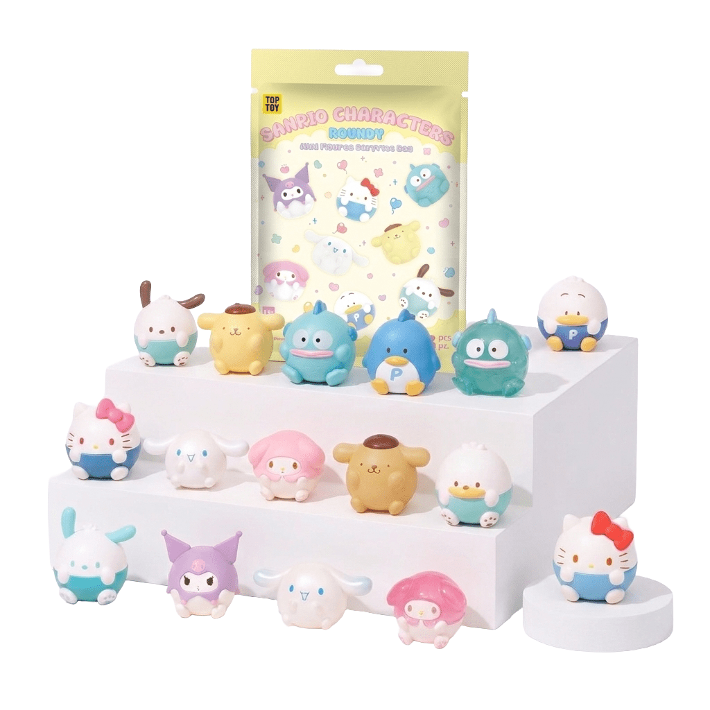 TOP TOY Sanrio Characters Roundy Mini Figures Surprise Blind Bag