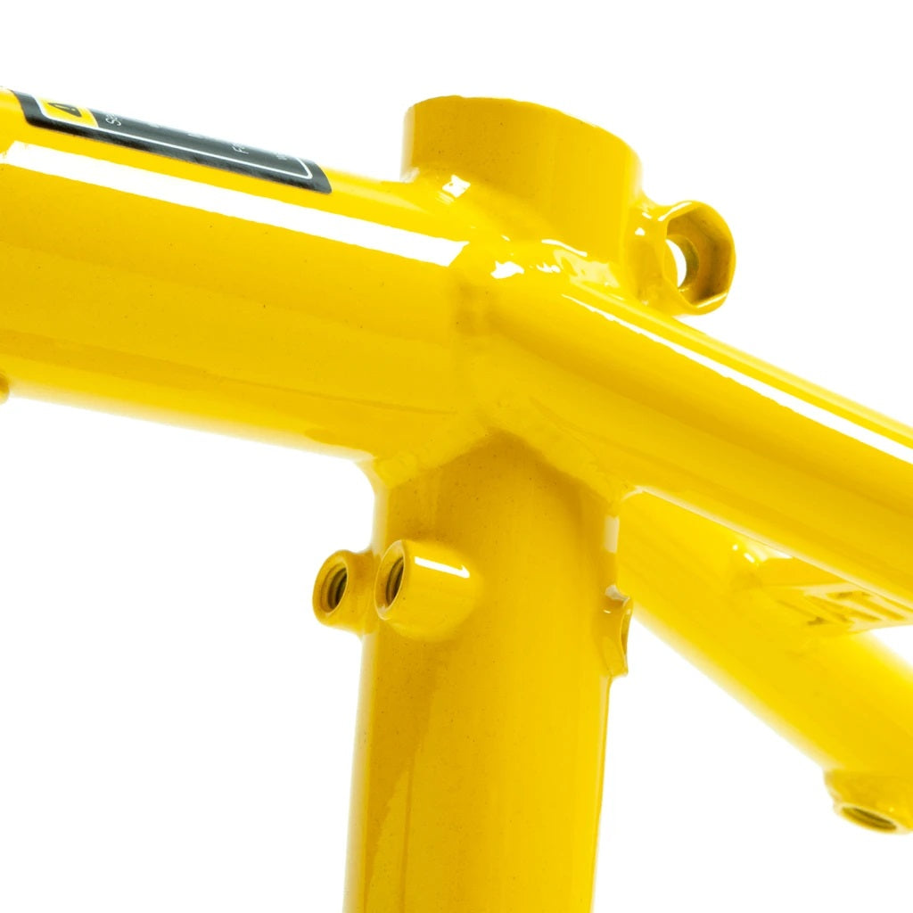 Total BMX Killabee K4 21″ Frame - Yellow/Black