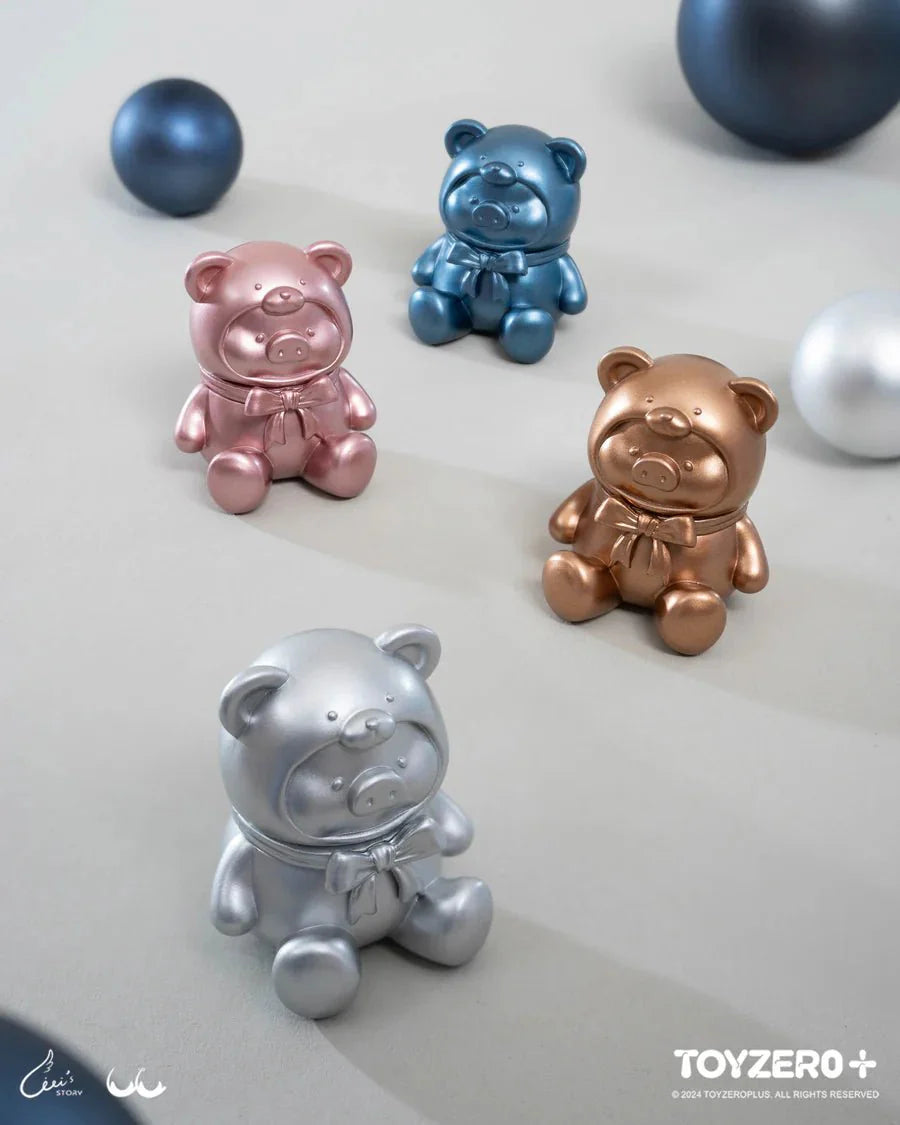 TOYZERO+ LuLu the Canned Pig Teddy MINI Ore Collection Series Blind Box