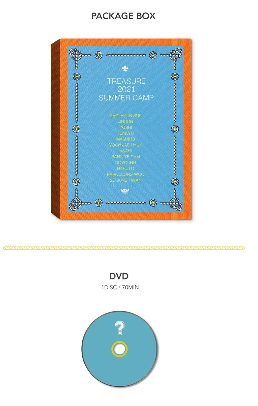 Treasure Official 2021 Summer Camp Package