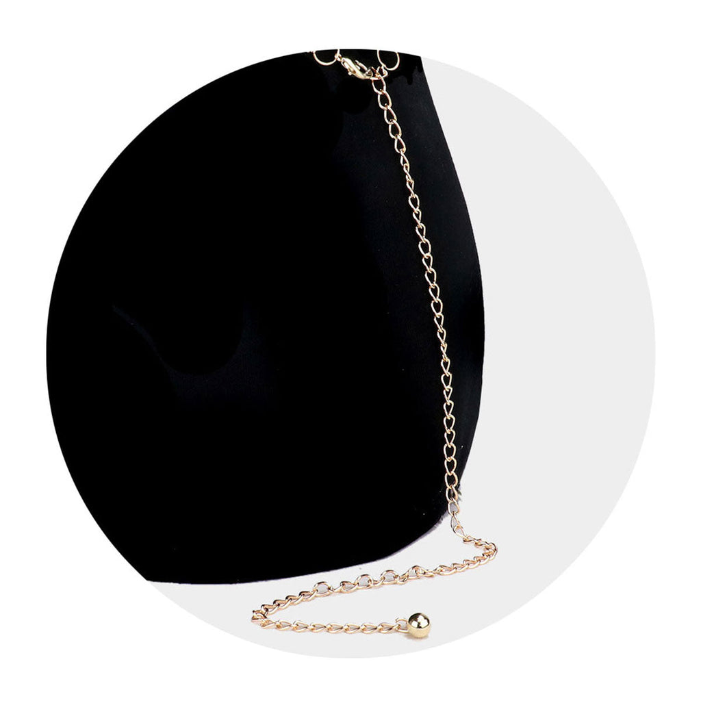 Trendy Fashionable Nine Rows Rhinestone Belt