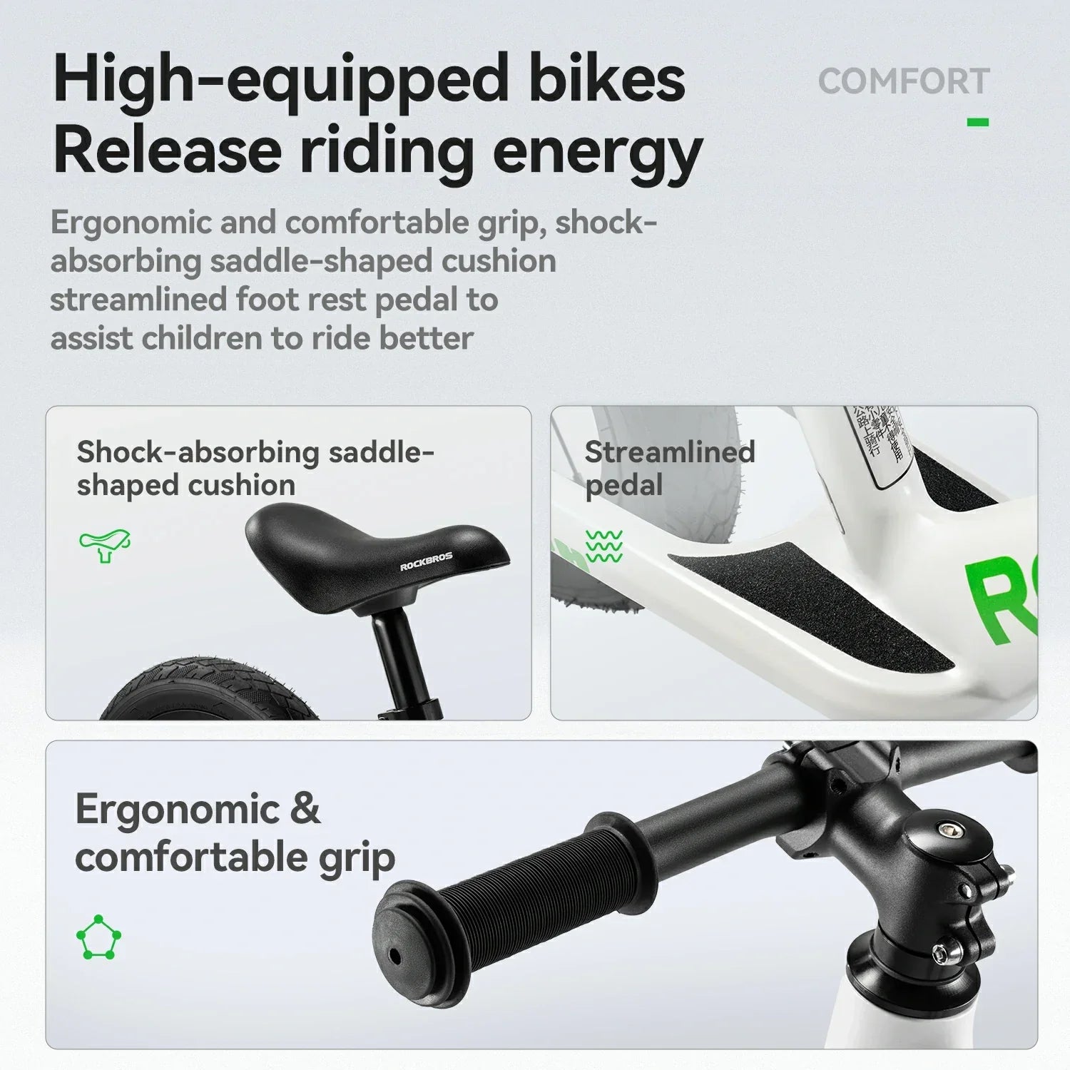 Triumph 12-Inch Kids Balance Bike