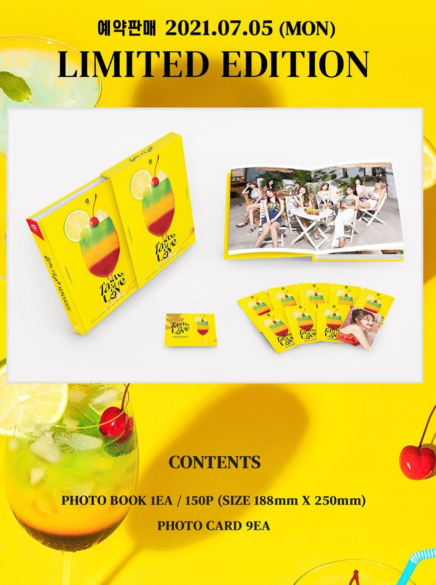 Twice Official Limited Edition Monograph - Taste Of Love