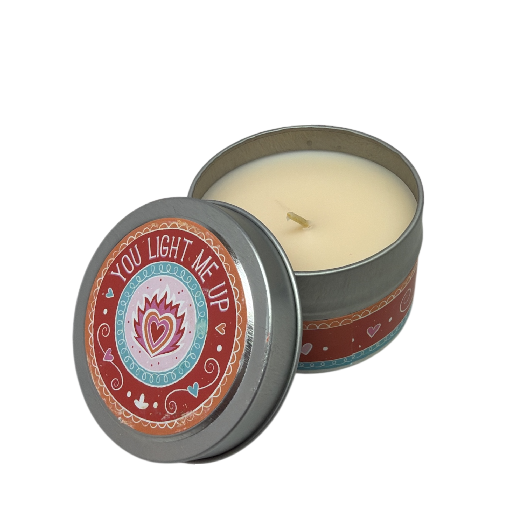 You Light Me Up 3 oz Candle Tin - Sunkissed