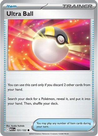 Ultra Ball 131 - ME01 Mega Evolution Reverse Holofoil - PhishStones Products