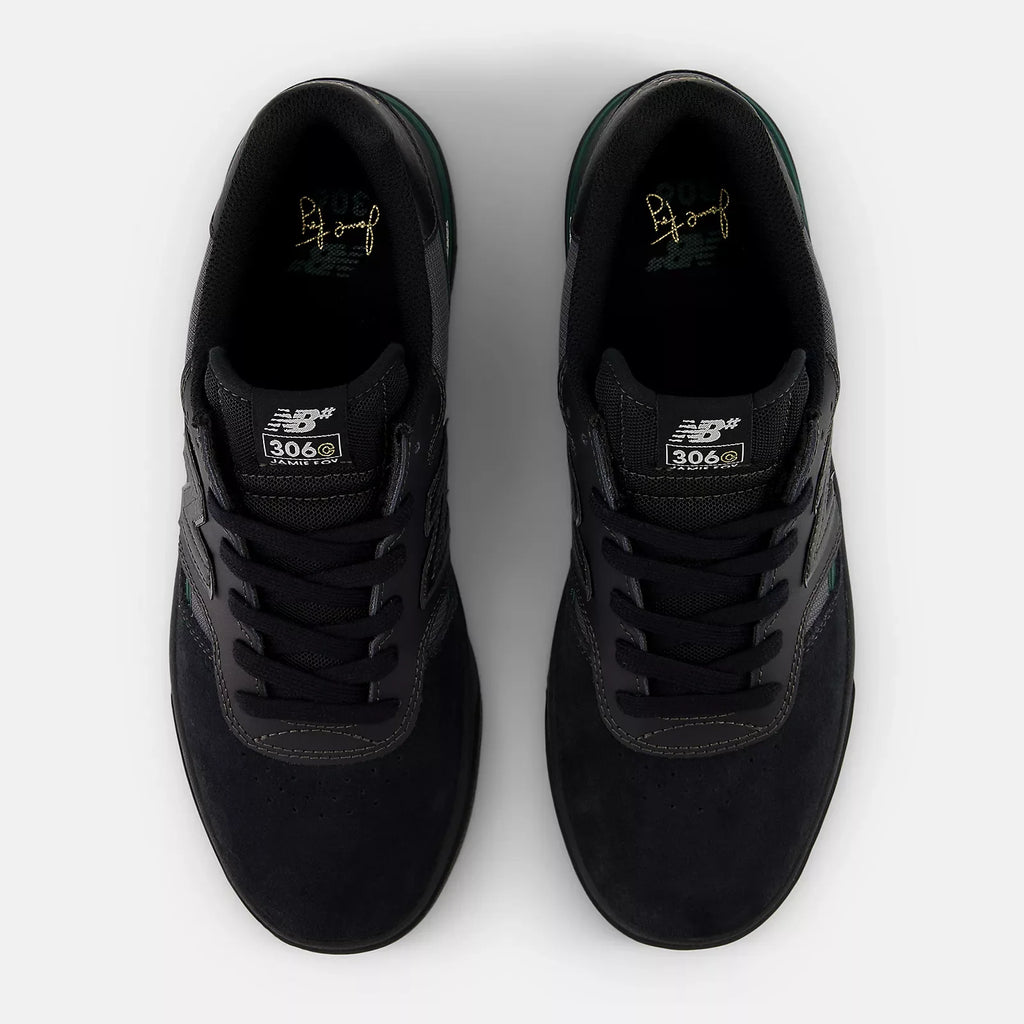 New Balance Shoes Numeric Jamie Foy 306 - Black/Nightwatch Green