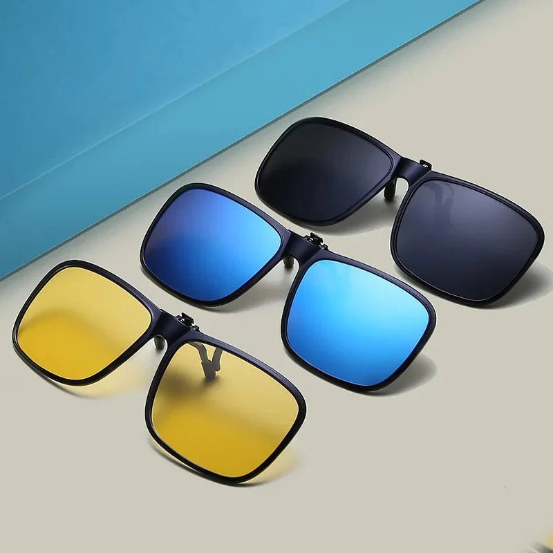 Unisex Clip - On Polarized Sunglasses – UV Protection - PhishStones Products