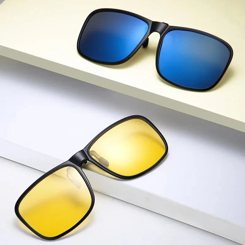 Unisex Clip - On Polarized Sunglasses – UV Protection - PhishStones Products