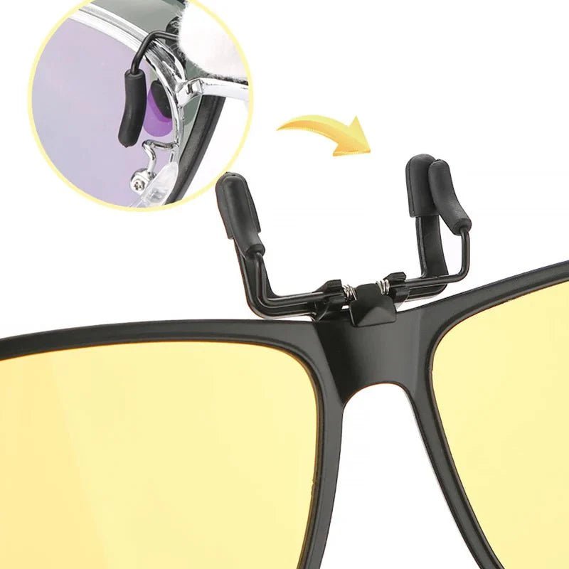Unisex Clip - On Polarized Sunglasses – UV Protection - PhishStones Products