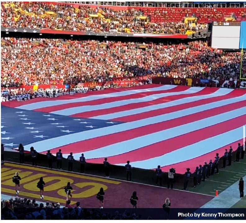 UnityLift™ American Field Flag with Handles – Nylon | Made in USA - PhishStones Products