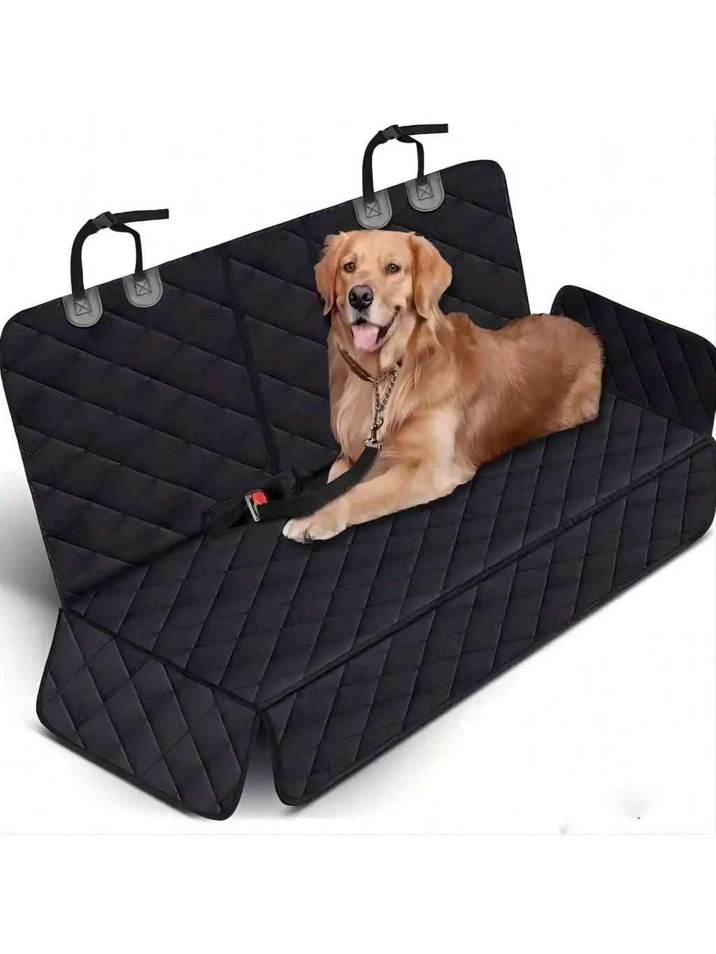 Universal Waterproof Dog Car Seat Cover – Pet Travel Seat Protector with Middle Seat Armrest Access
