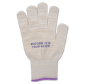 1- GLOVE - Cotton Deluxe Roping Gloves - SMALL - RED