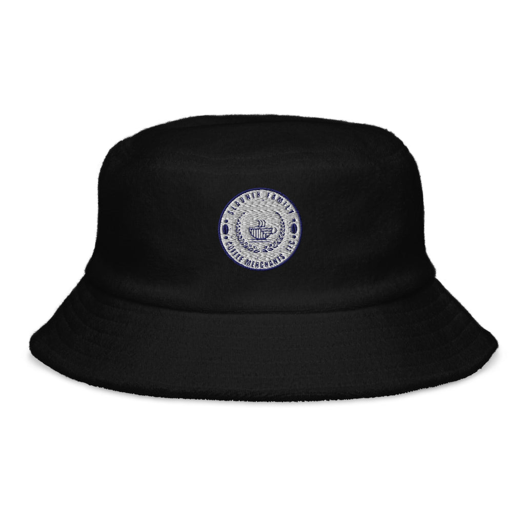 Unstructured Terry Cloth Bucket Hat