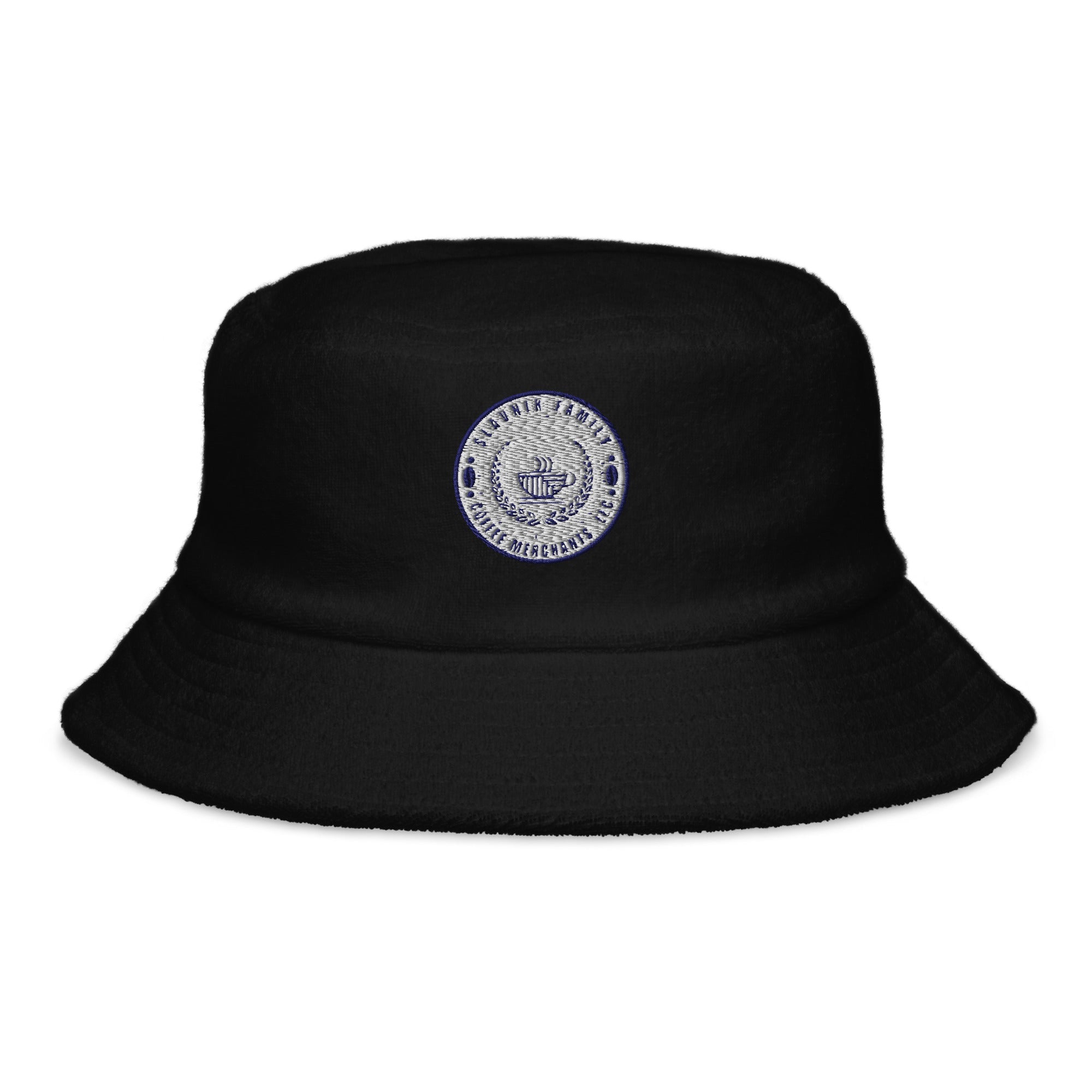 Unstructured Terry Cloth Bucket Hat