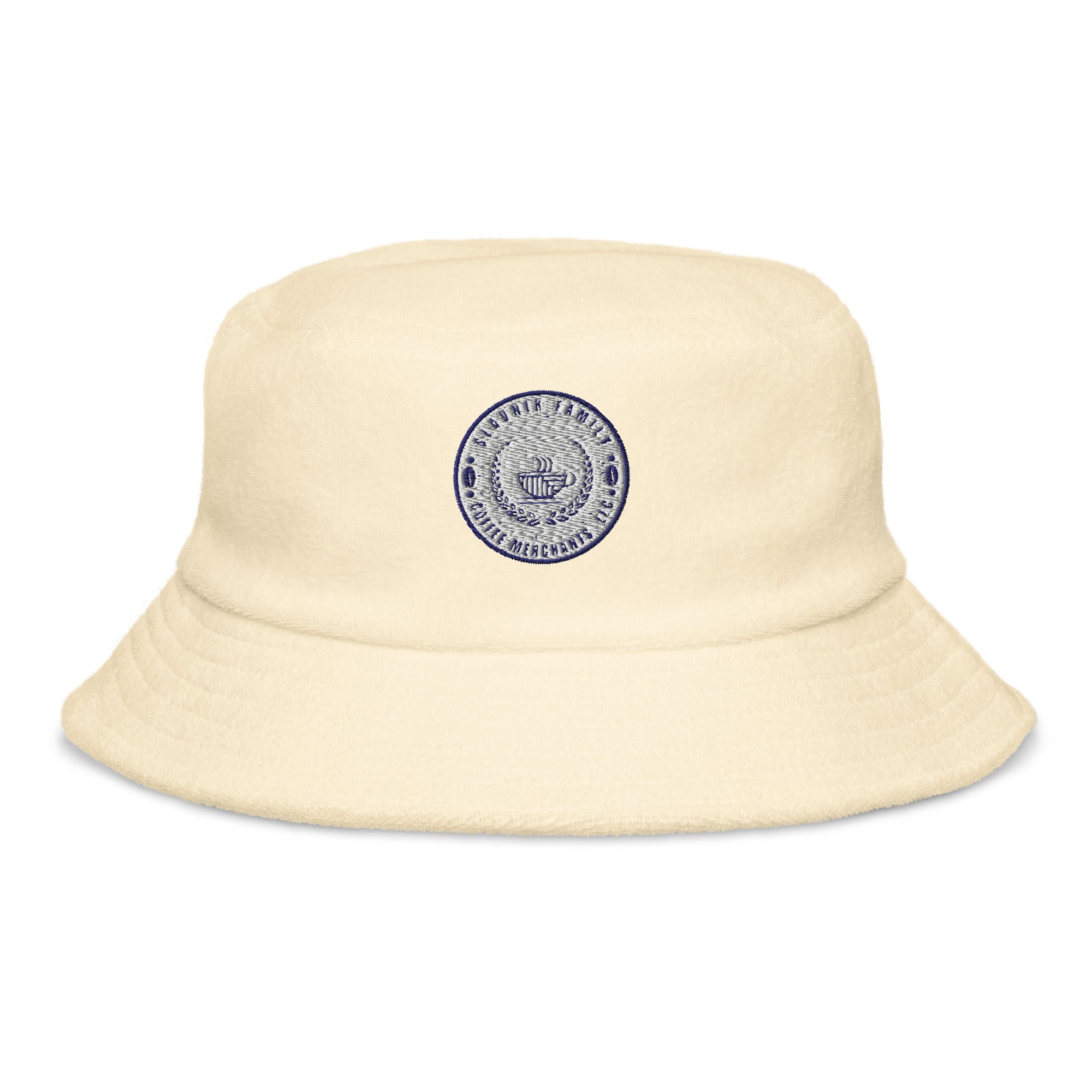 Unstructured Terry Cloth Bucket Hat
