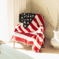 USA Flag Woven Throw Blanket - PhishStones Products