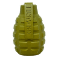 USA-K9 Grenade Shaped eDispenser Durable Dog Chew Toy & Treat Dispenser - Army Green