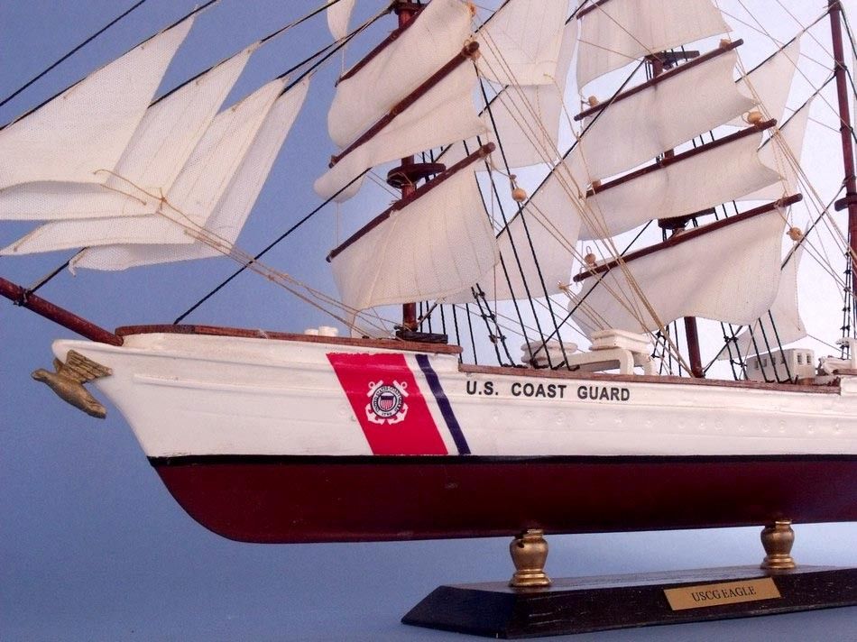 United States Coast Guard (USCG) Eagle Limited Tall Model Ship 21""