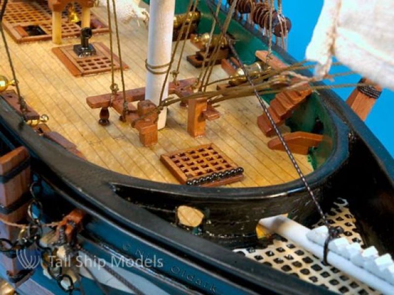 USS Constitution Tall Model Ship 30""