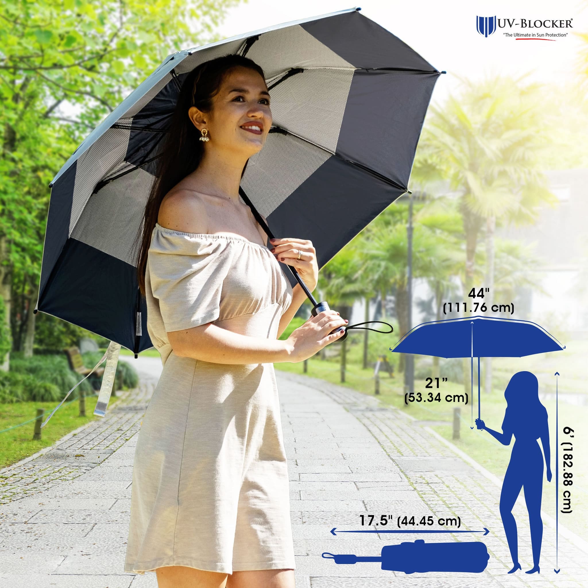 UV Protection Travel Umbrella