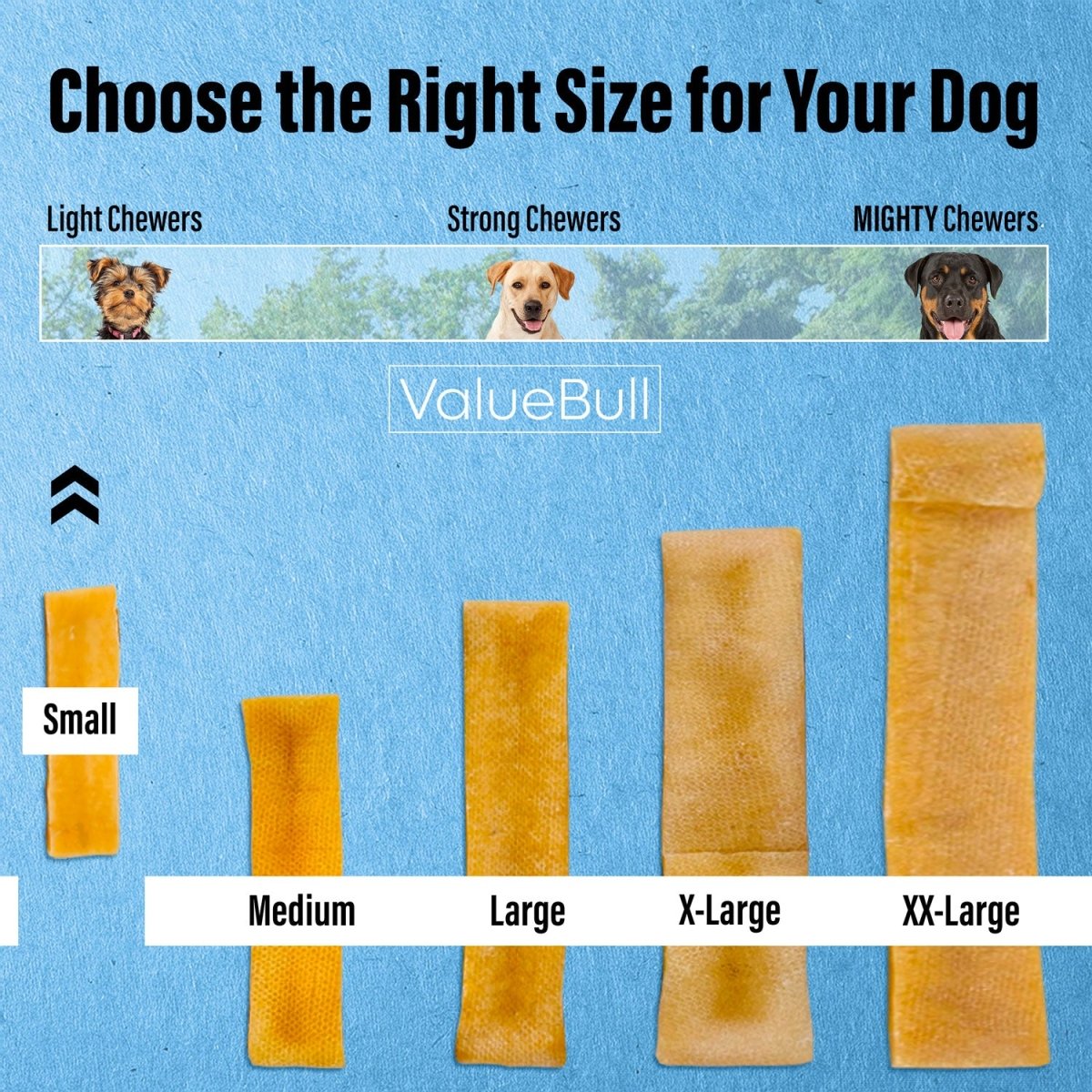 ValueBull Himalayan Yak Cheese Dog Chews, Small, 2 Pound