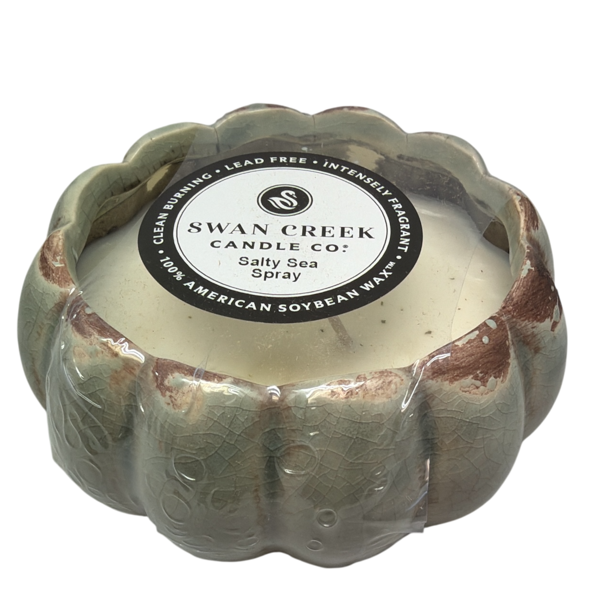 Small Petal Bowl  Soy Candle - Salty Sea Spray