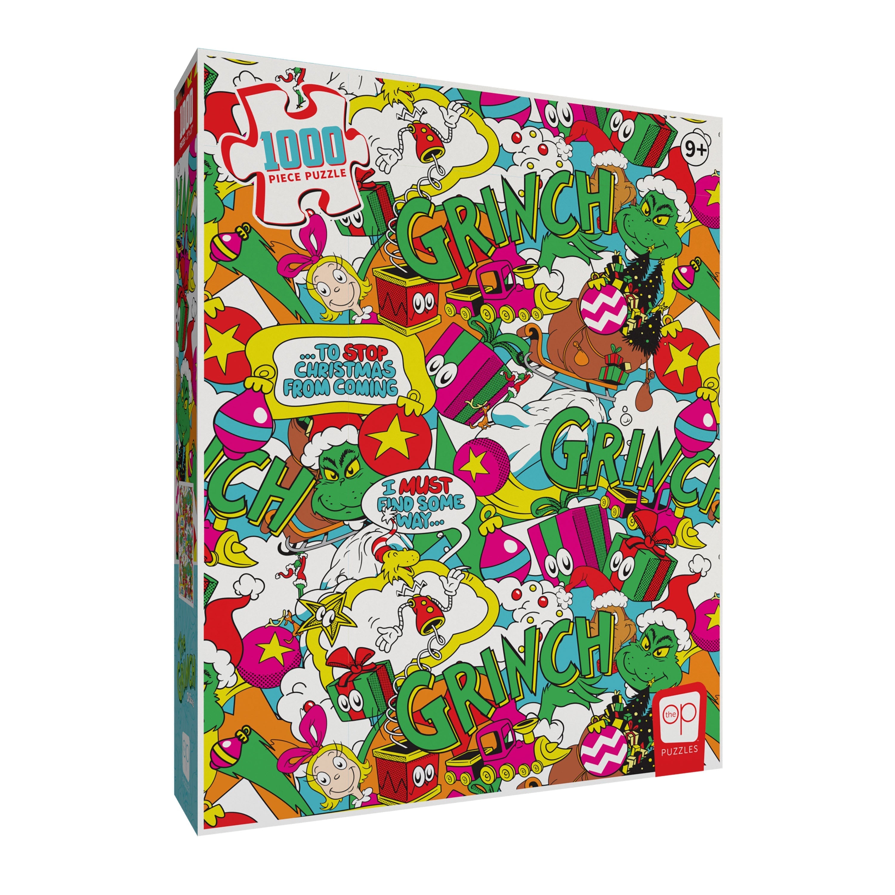 The Grinch Poppin 1000 Piece Puzzle