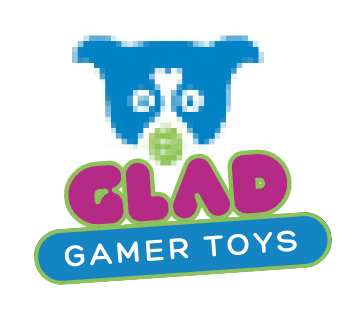 Video Gamer Dog Toys: Squeak & NO Squeak / All Sizes
