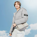 Riize 24Fw Heron Collection - Double Pocket Crossbody Bag Beige