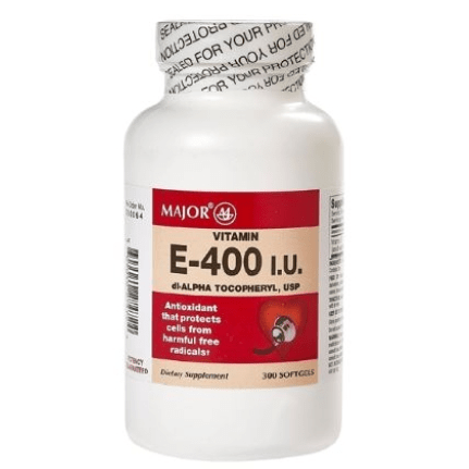 Vitamin E Supplement – 180 mg (400 IU) – 300 ct Softgels - PhishStones Products