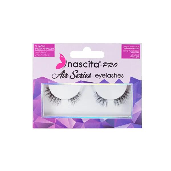 Nascita False Eyelashes - Takma Kirpik Air Series S 123 for Enhanced Cosmetic Beauty