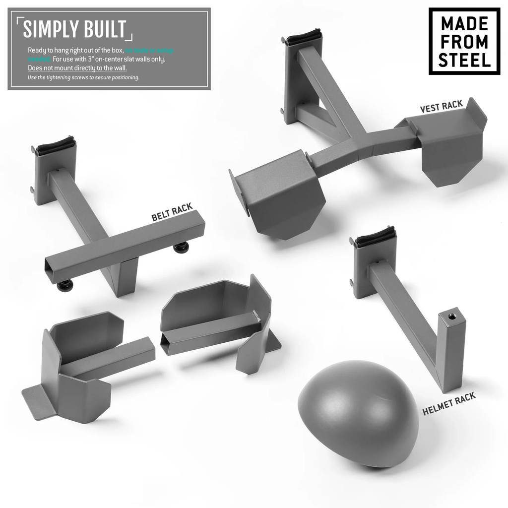 Wall Rack System - Tactical Gear Rack - PhishStones Products