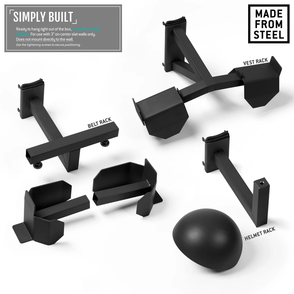 Wall Rack System - Tactical Gear Rack - PhishStones Products