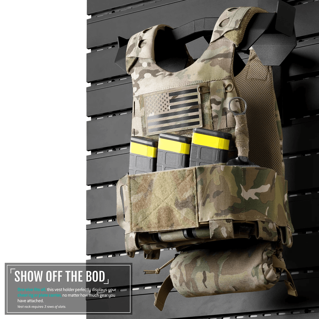 Wall Rack System - Tactical Gear Rack - PhishStones Products