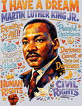 I Have A Drean MLK Jr - STK07659 (DTF Transfers)