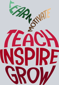 Learn Motivate Teach Inspire Grow - STK03541 (DTF Transfers)